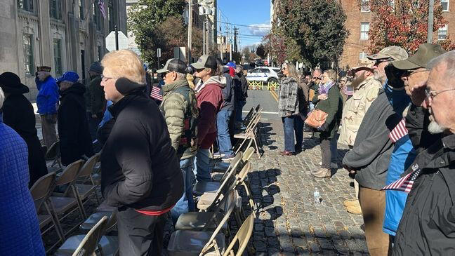 Veterans honored at Lynchburg ceremony with rifle salute and guest speakers