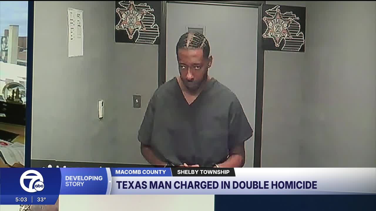 Suspect in Shelby Township double homicide faces 13 felony charges over ...