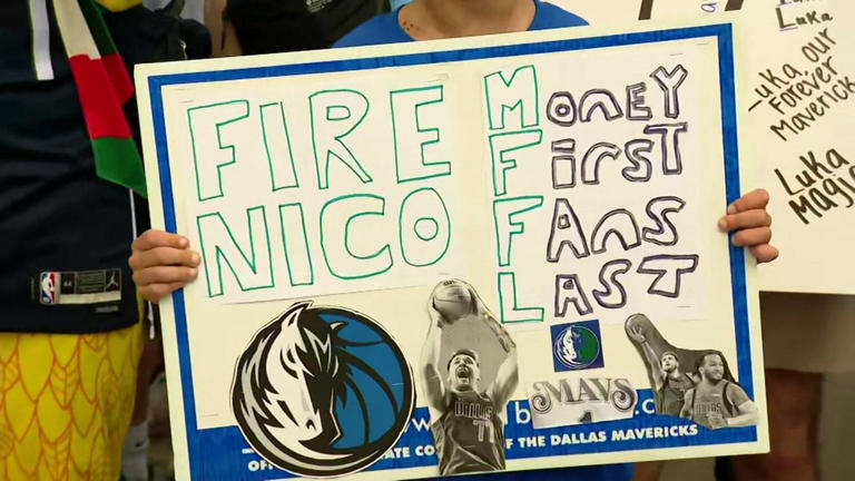 After Nico Harrison controversy, Mavericks learn the power of the fans ...