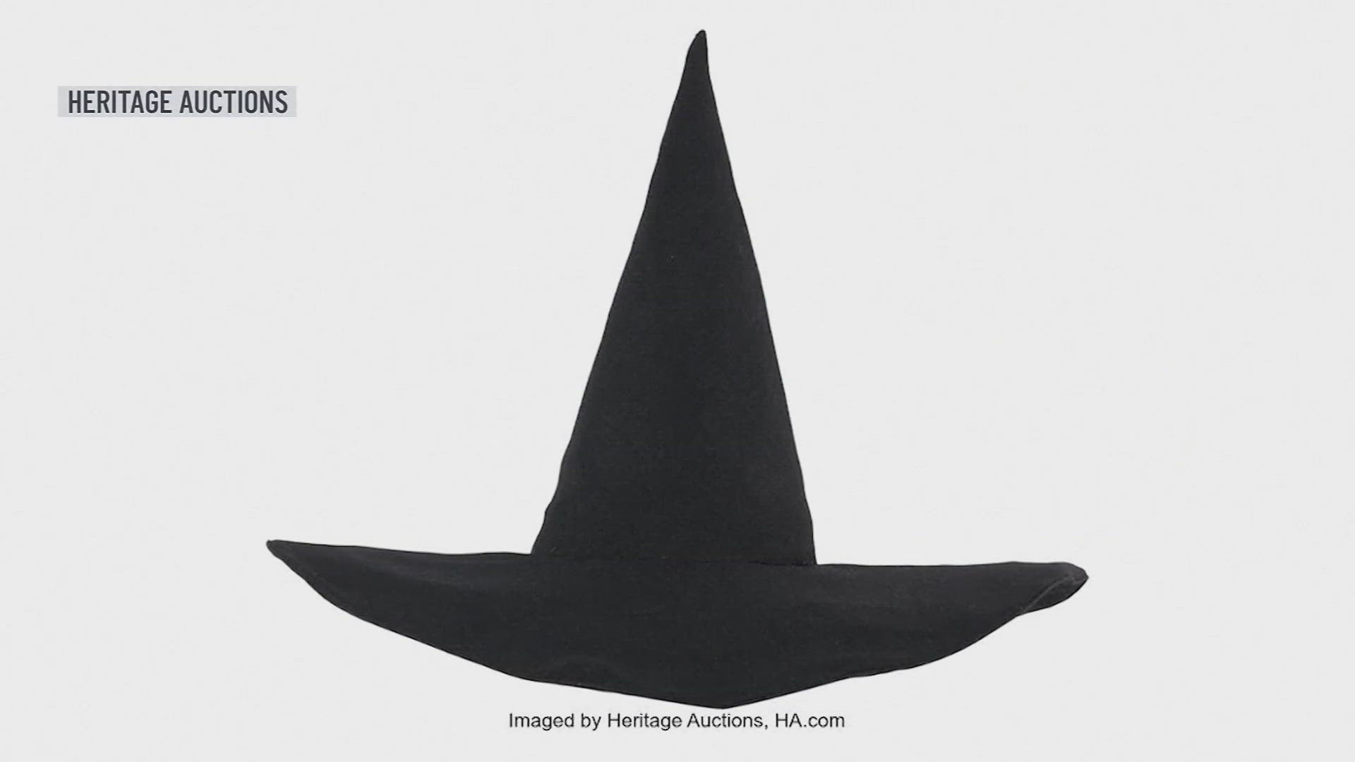 Original Wicked Witch hat from 'The Wizard of Oz' heads to auction