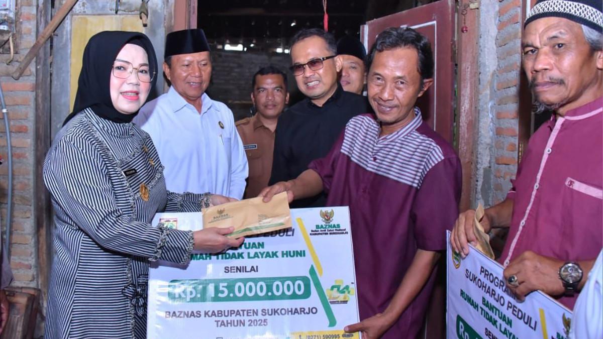 Bantuan Rp 147 Juta untuk 12 Warga di 3 Kecamatan Sukoharjo