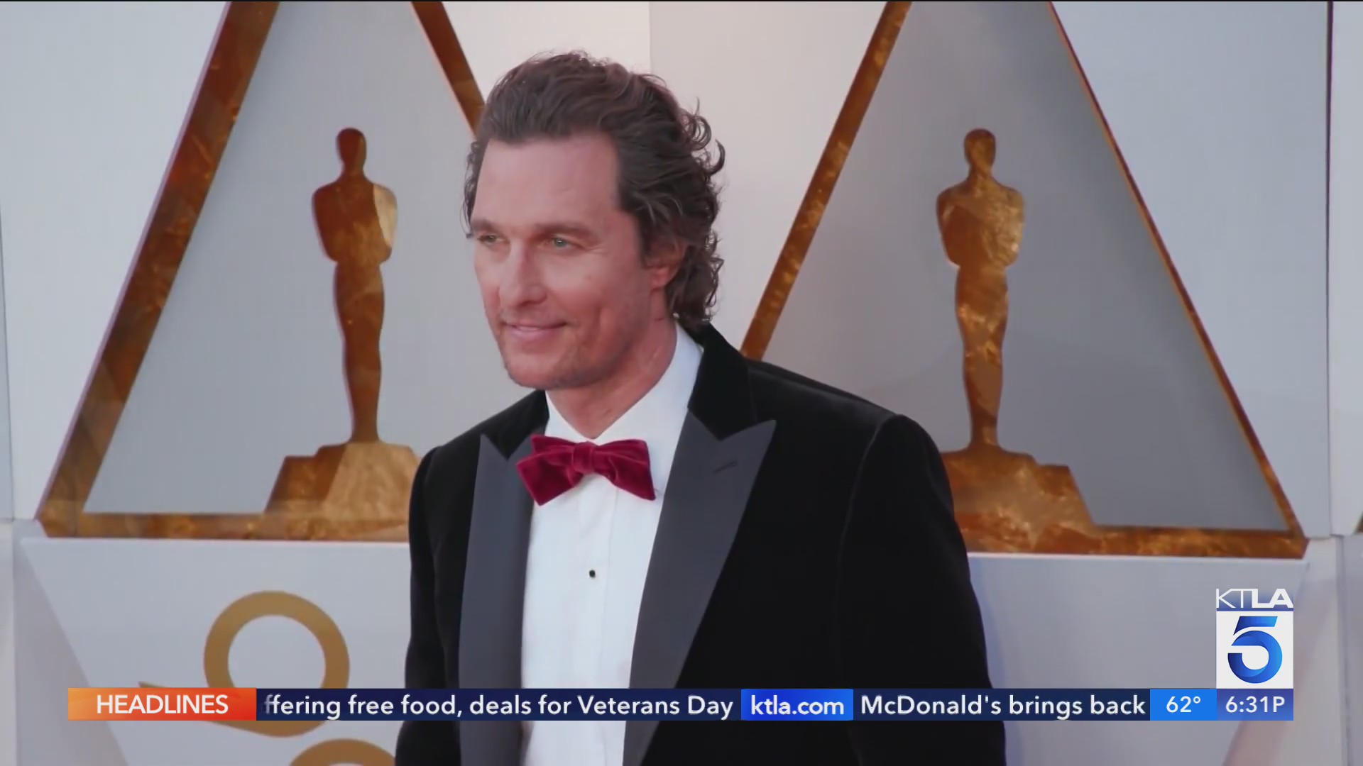 Matthew McConaughey, Michael Caine team up with company for AI ...
