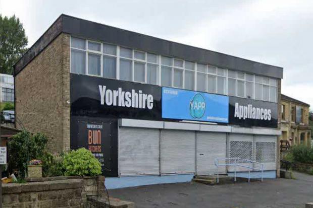 Development of three shop units will improve 