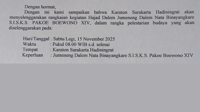 GKR Timoer Rumbay: PB XIV Jadi Raja Keraton Solo, Jumenengan Segera Diadakan