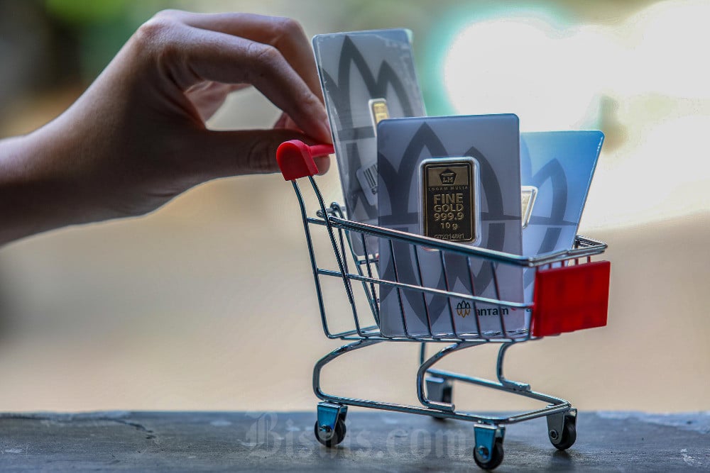 Harga Emas Antam Hari Ini Naik Jadi Rp1,23 Juta