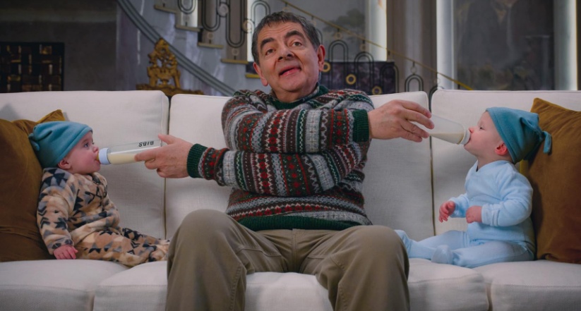 Sinopsis Man vs Baby, Aksi Lucu Rowan Atkinson Merawat Bayi