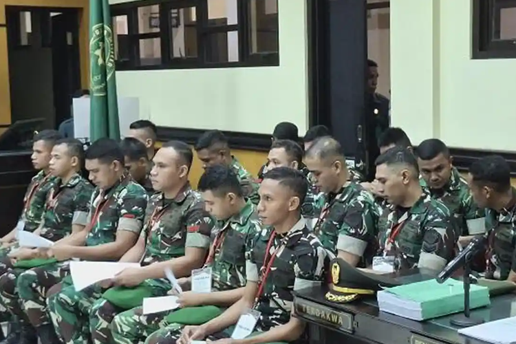 Sidang Lanjutan Kasus Kematian Prada Lucky, Hakim Undang Lettu Inf Rahmat