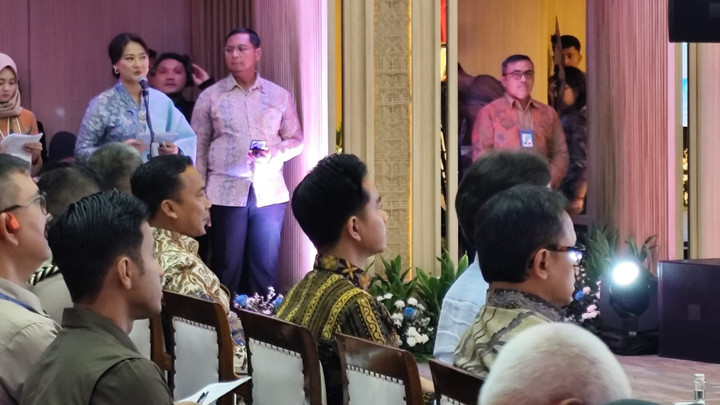 Gibran Hadiri Rakornas Turunkan Stunting: Program Ini Butuh Kerja Sama Bersama