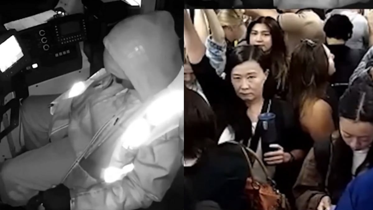 US Rail Driver Falls Asleep Inside Moving Train, Nearly Crashes Into ...