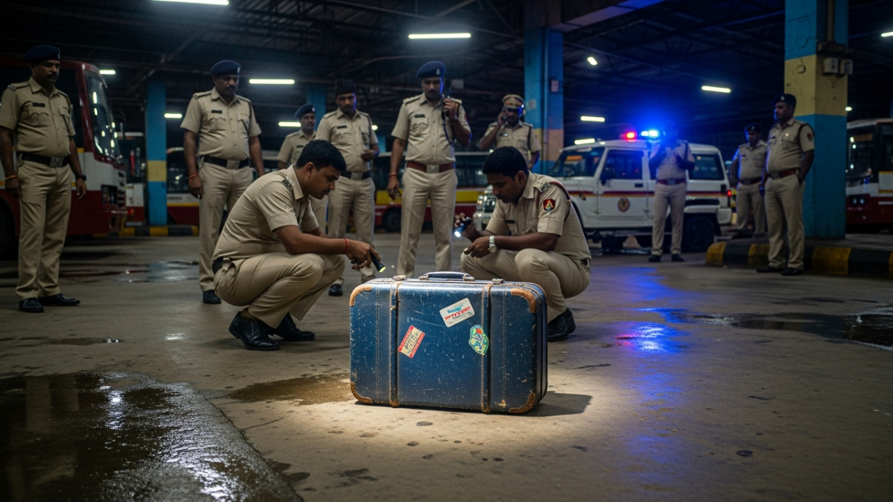 Panic Grips Bengaluru Bus Stand Abandoned Suitcase Found Day After