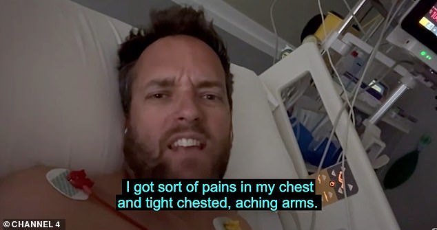 Jon later confirmed that he had suffered a heart attack while working on his Spanish property 