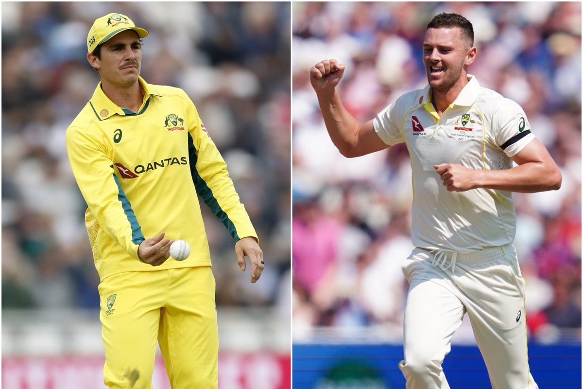 Australia’s pace attack hit by double injury scare ahead of Ashes