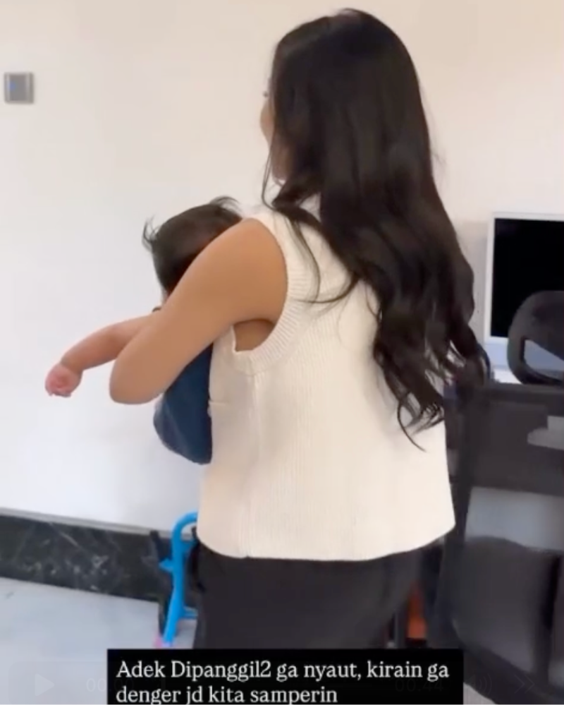 Rachel Vennya Gendong Baby Andrew, Bikin Chava Iri
