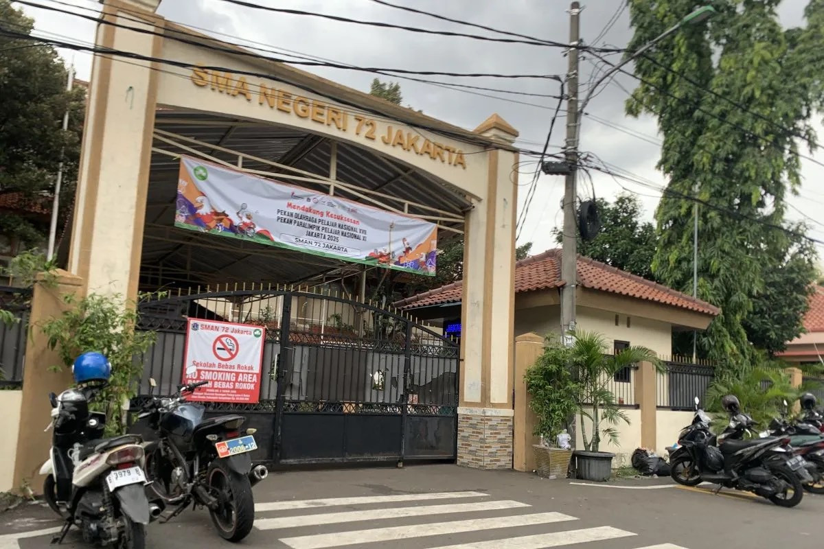 Pengamanan Ketat di SMAN 72 Jakarta Pasca Ledakan