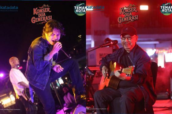 Duet Ebiet dan Rony Tutup Festival Teman Kota 2025