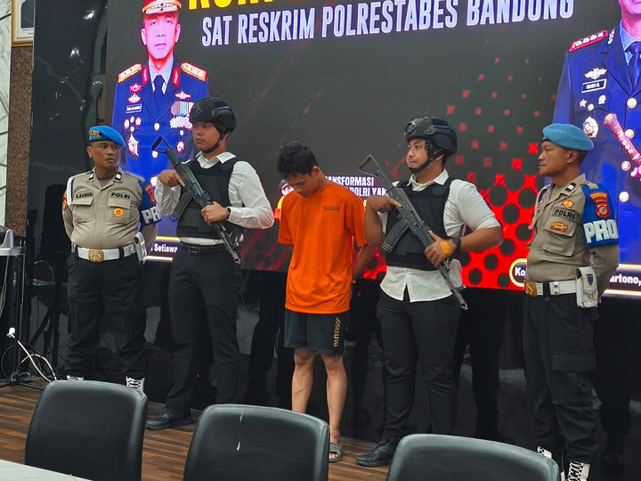 Pria Bandung Gasak Konter dan Bunuh Penjaga Karena Utang Judi