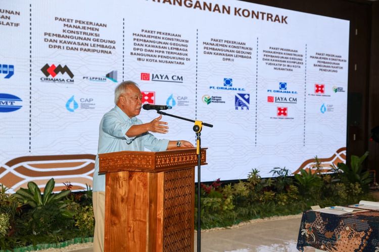 Otorita IKN Tandatangani 6 Kontrak Pembangunan, Basuki Berharap Ciptakan Lapangan Kerja