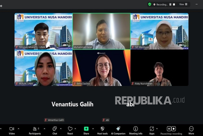 UNM Kolaborasi dengan PT Nawatech, Mahasiswa Sains Data Magang di Dunia Digital