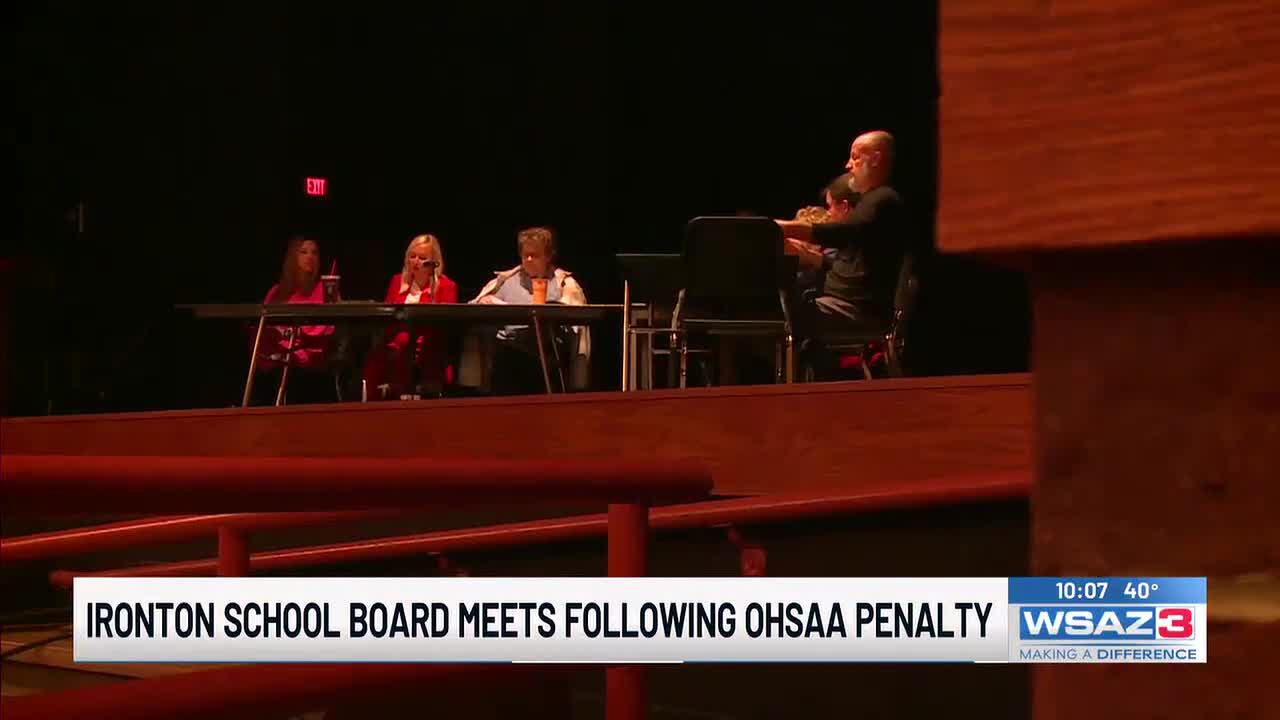 Ironton Board of Education meets for the first time since OHSAA ...