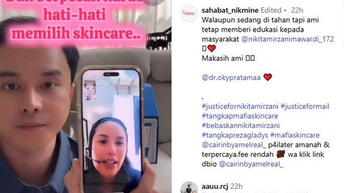 Fakta Tersembunyi Nikita Mirzani di Balik Live TikTok di Dalam Penjara