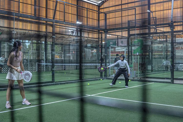 Gaya Hidup Urban Baru, Puluhan Komunitas Ikuti Turnamen Padel