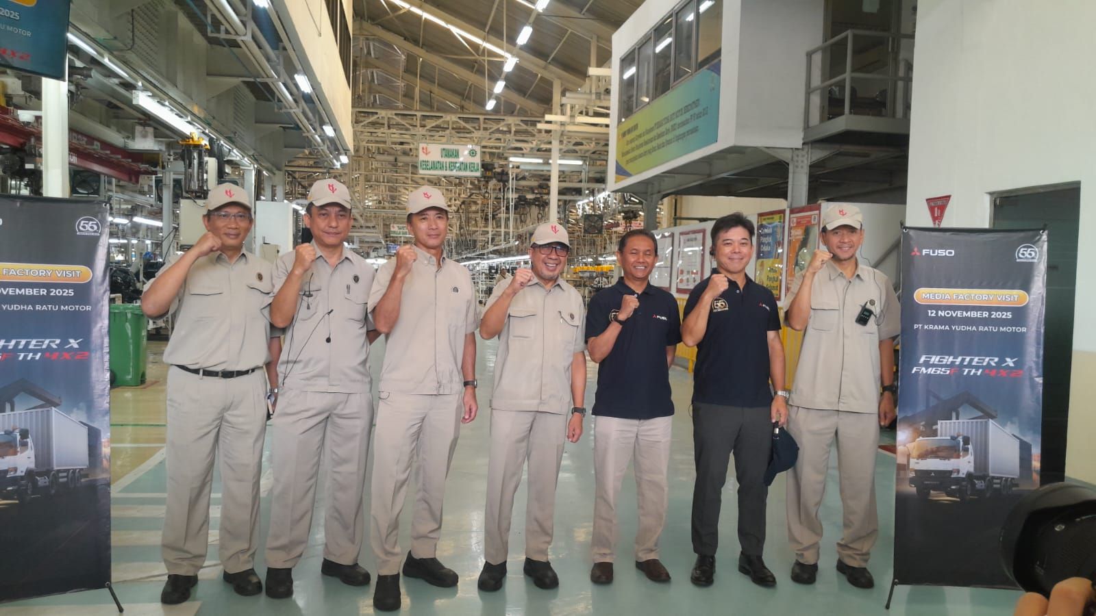 Intip Dapur Produksi Mitsubishi Fuso, Tempat Ribuan Truk Indonesia