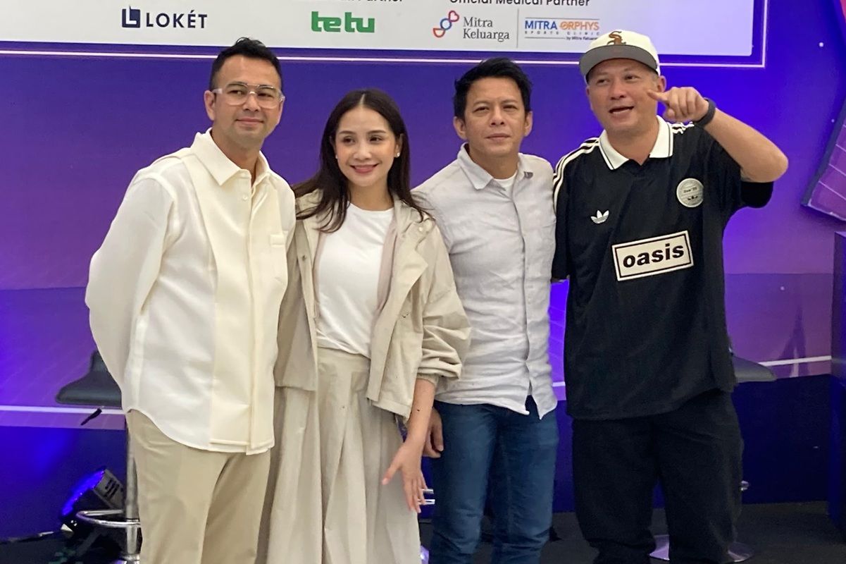 Raffi Ahmad Ajak Ariel NOAH dan Tiga Bintang Sepak Bola Dunia dalam Padel Wars