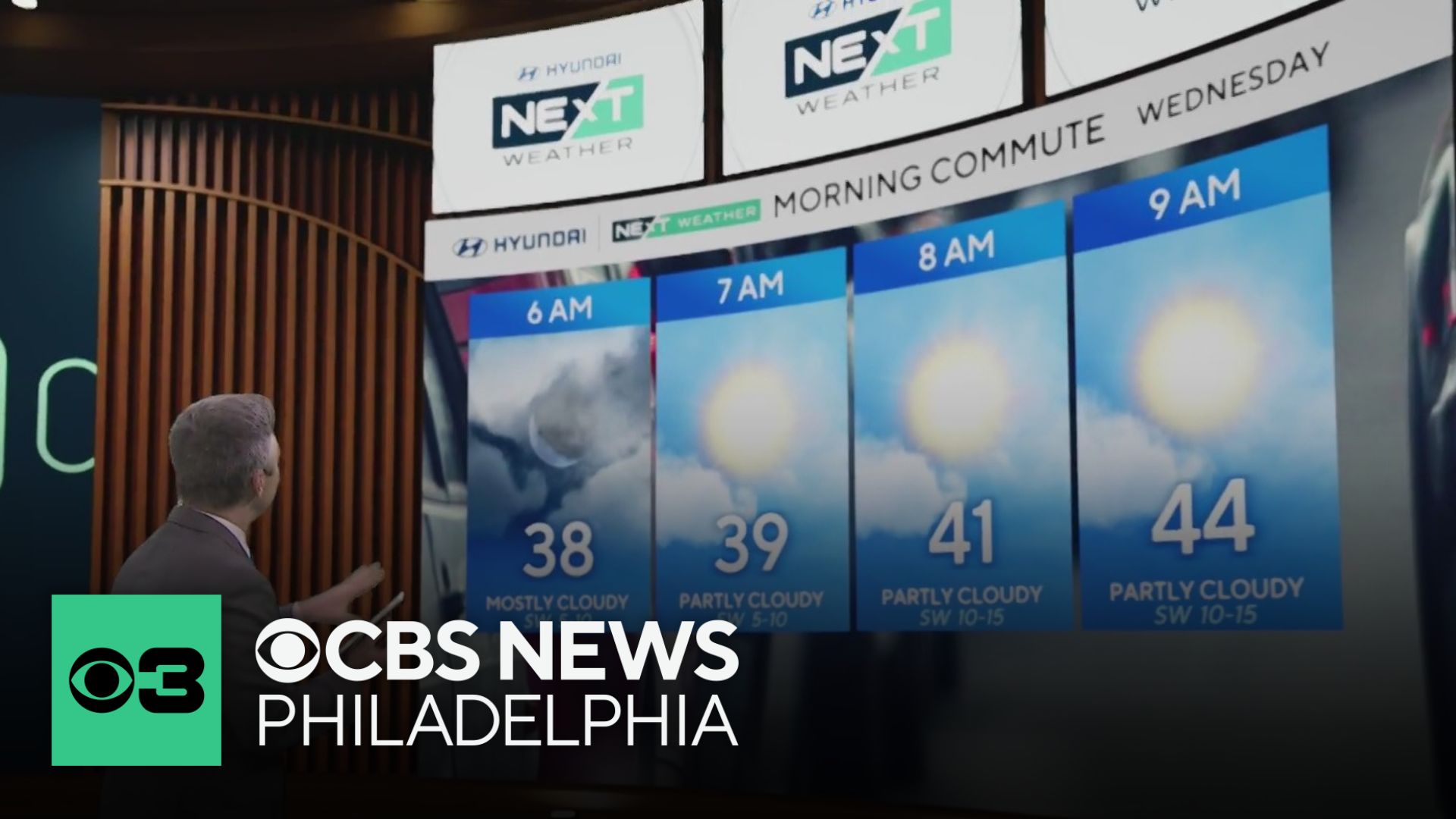 Breezy but not as cold Wednesday in Philadelphia region