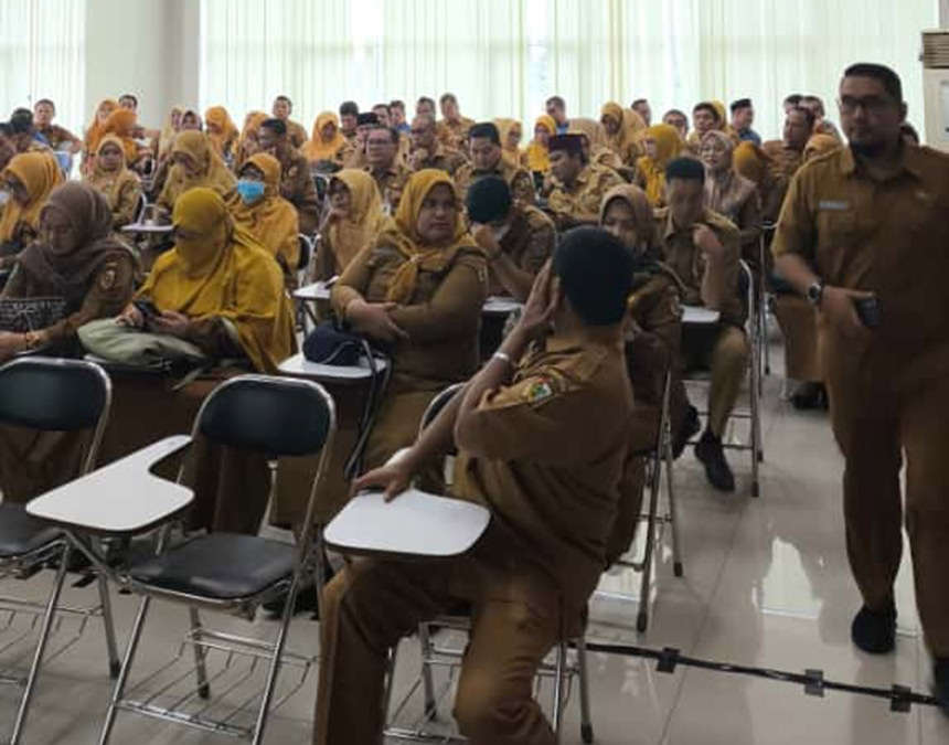 769 ASN Pekanbaru Ikuti Uji Kompetensi, Wali Kota: Birokrasi Harus Profesional