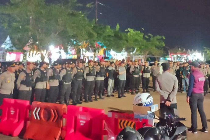 Pengamanan Ketat, Acara Pembukaan Lamandau Expo 2025 Lancar dan Aman