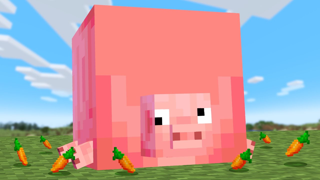 Minecraft mobs if their hunger bar never filled
