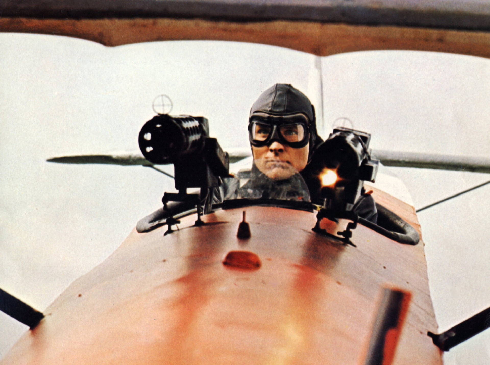 Who shot down the legendary flying ace Red Baron?