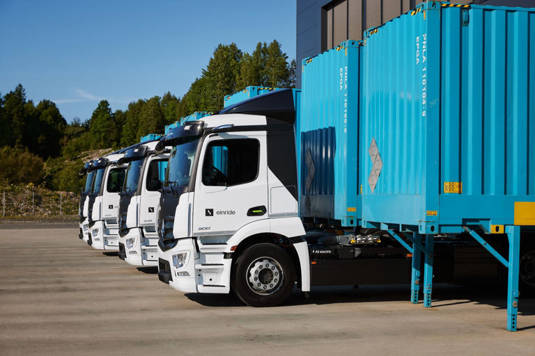 Amazon taps Sweden’s Einride for its electric big rigs