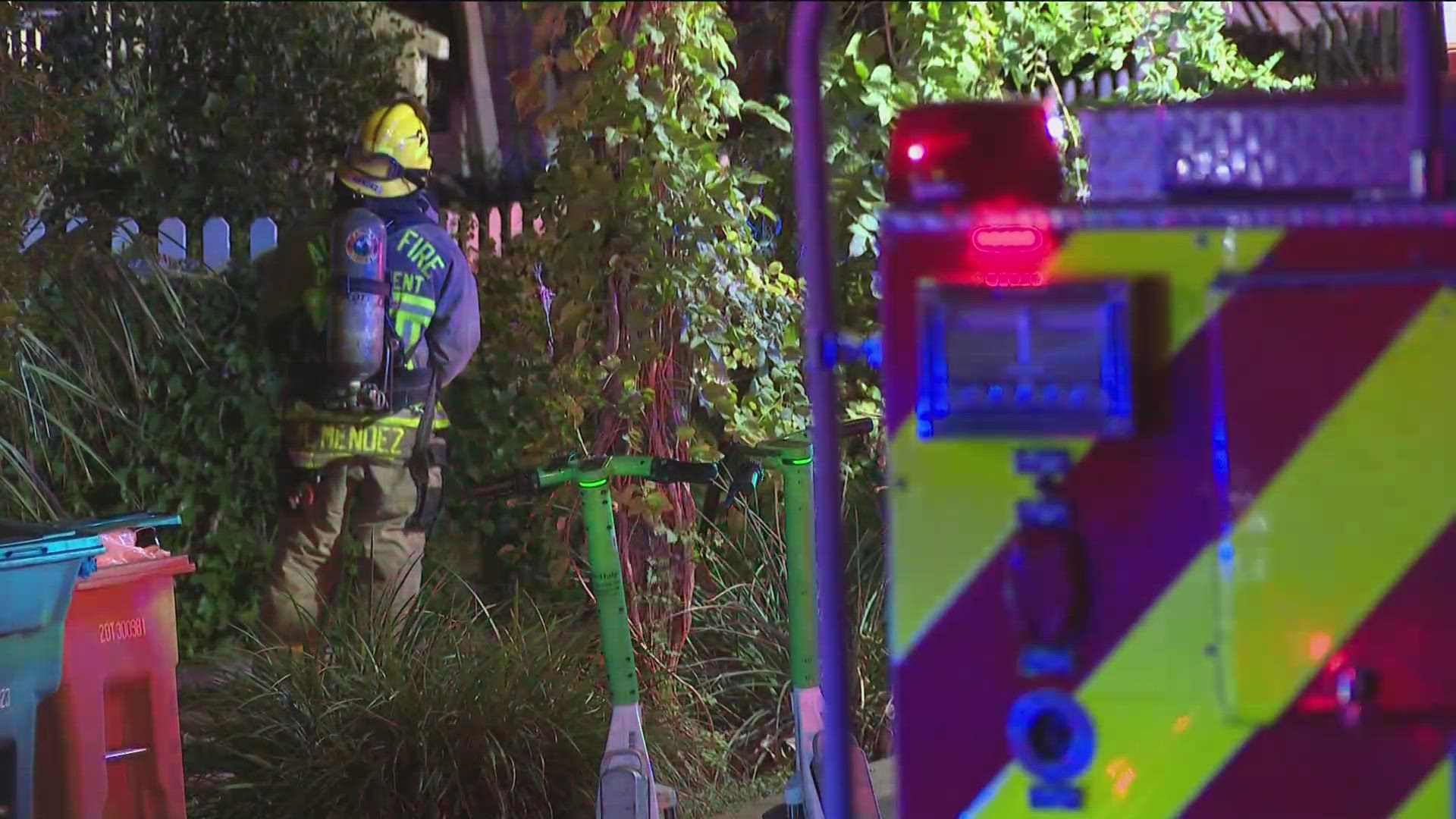 1 person, 3 cats escape East Austin house fire