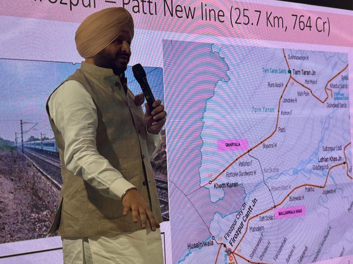 Ferozepur-Patti Rail Link Sanctioned, Railways Asks Punjab Chief ...