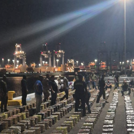 13 tons of U.S.-bound cocaine seized from ferry, Panama says