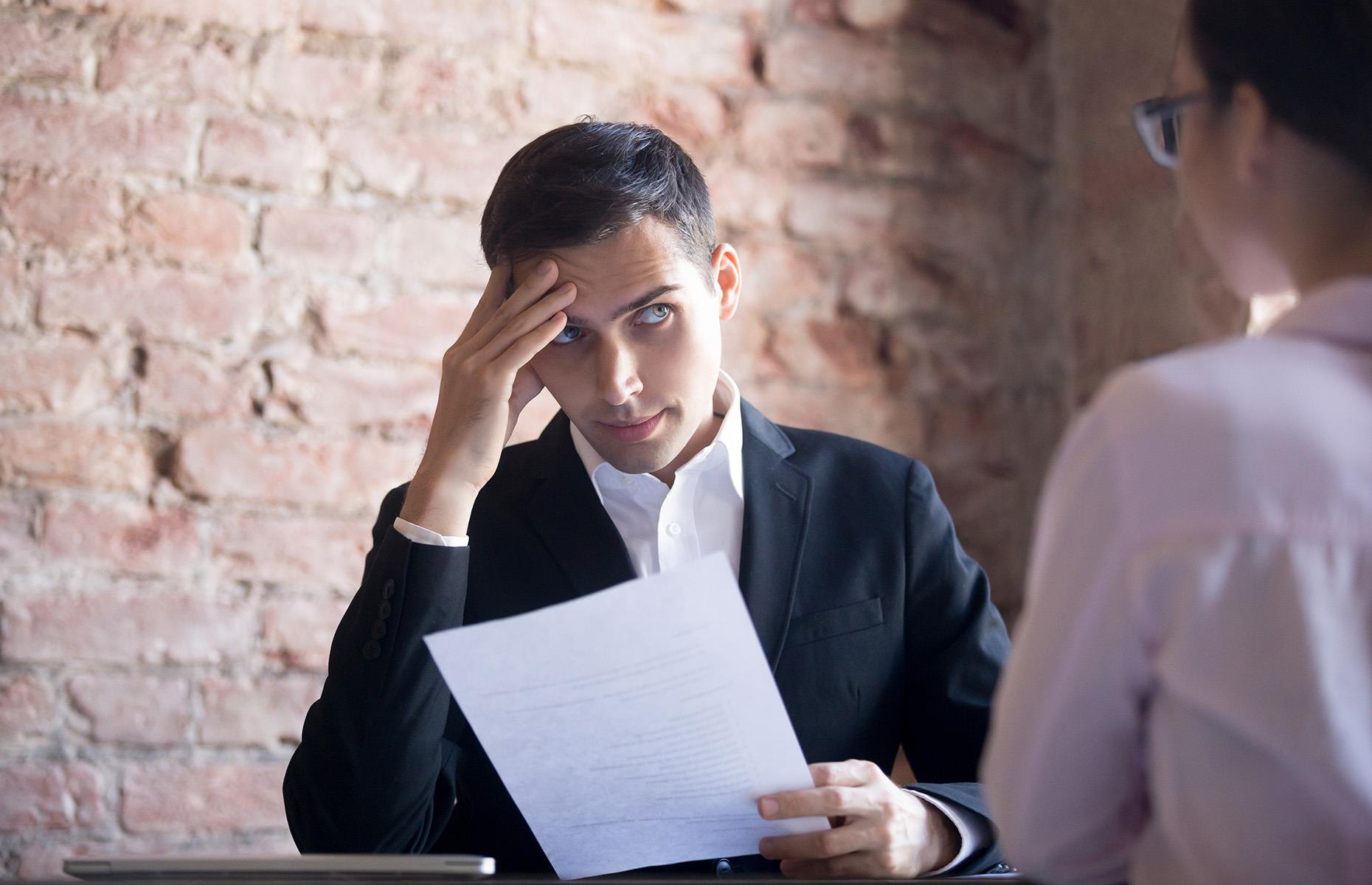 The interview gaffes that could cost you your dream job