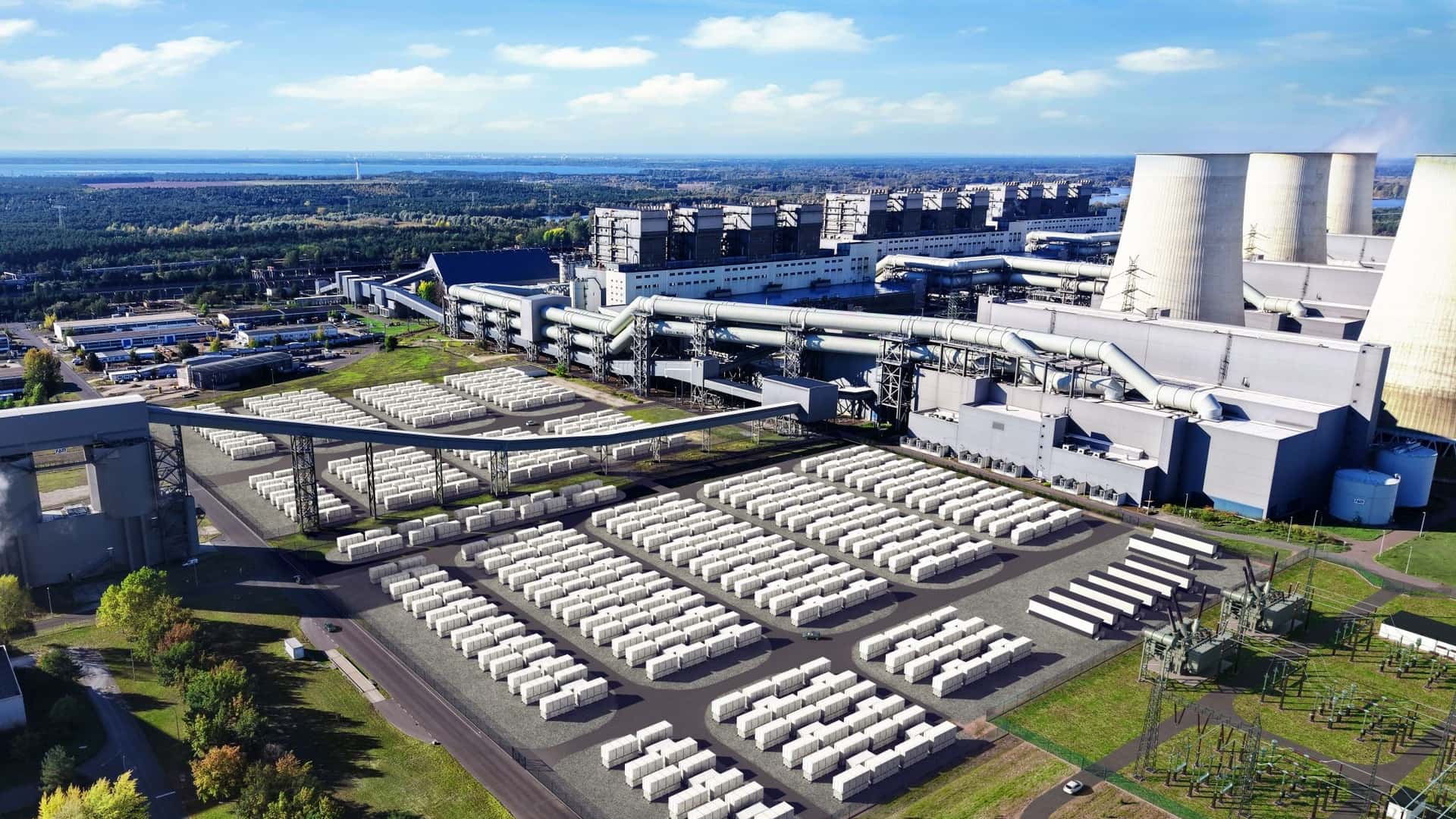 Europe’s Largest Battery Storage Project Can Power 100 Million Lights