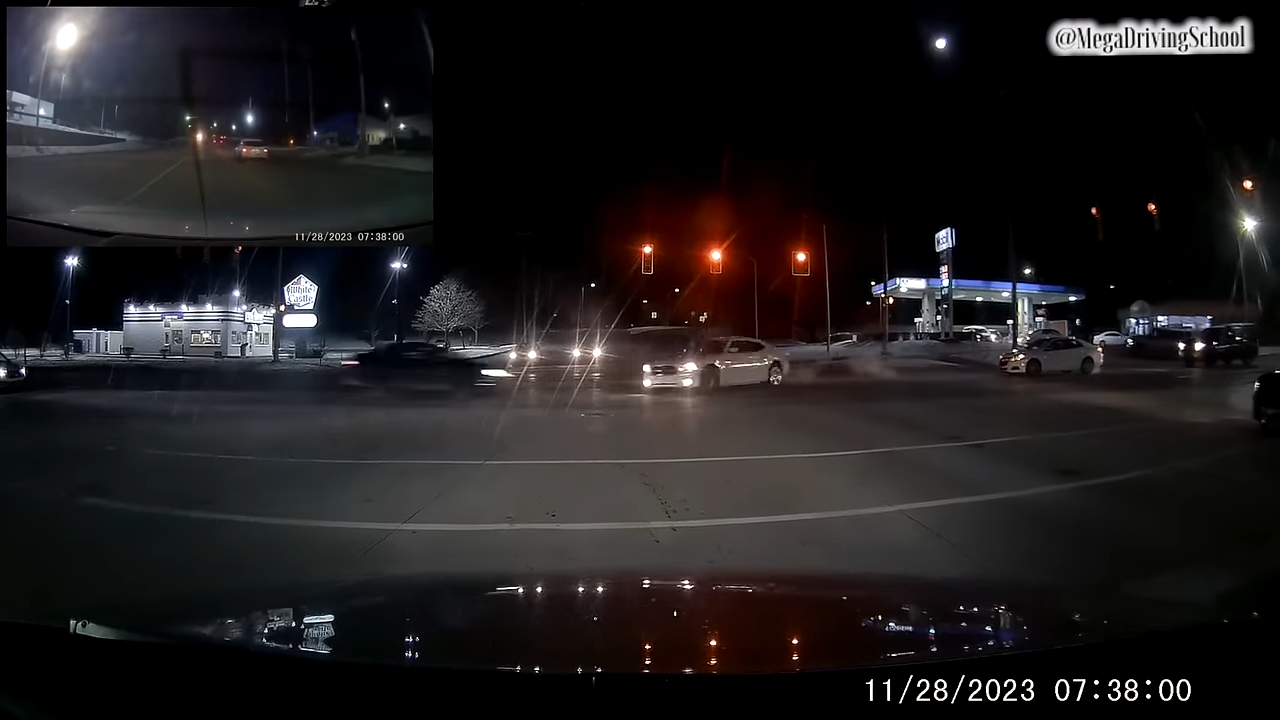 Insane speed sends car crashing off the road