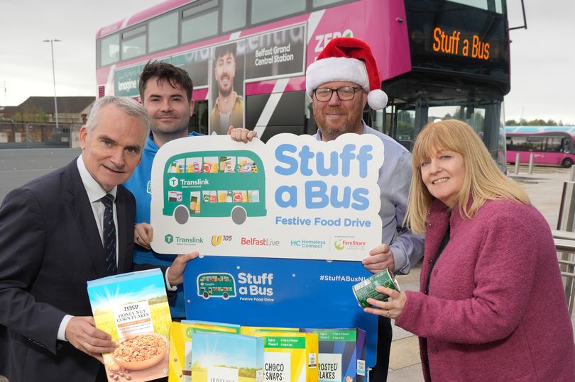 Translink’s Stuff a Bus takes the wheel in fight against hunger this ...