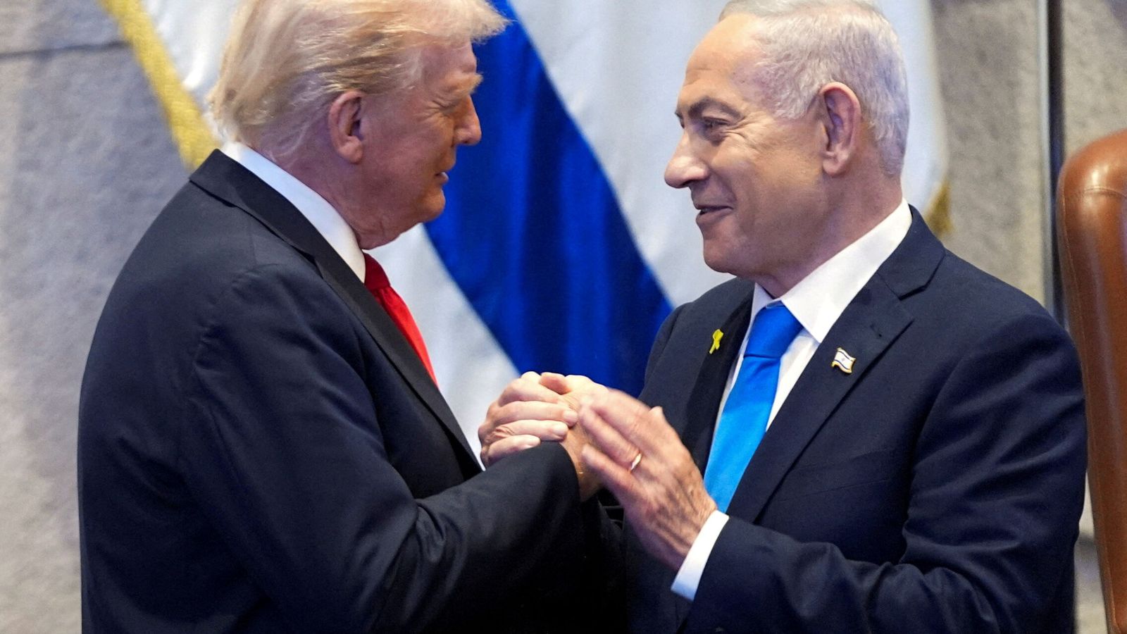 Trump pide al presidente de Israel que indulte a Netanyahu de los ...