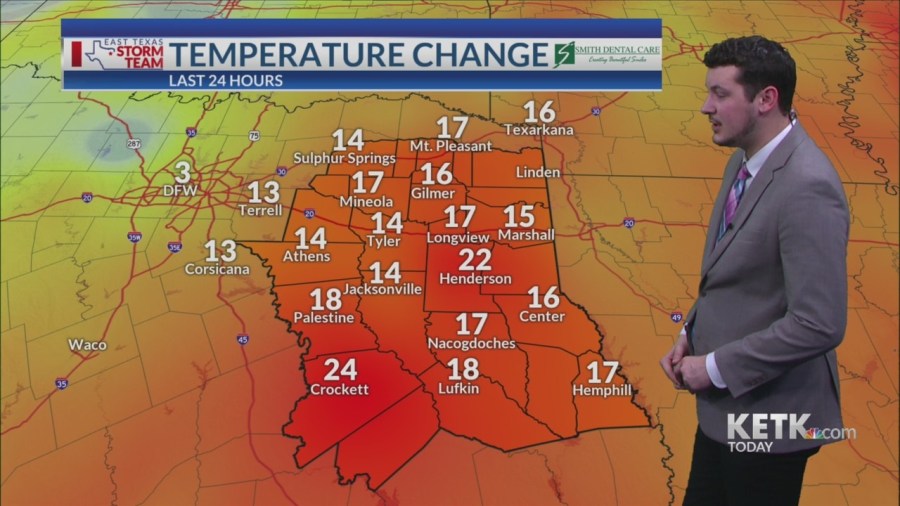 Wednesday Morning Forecast: Warming trend continues