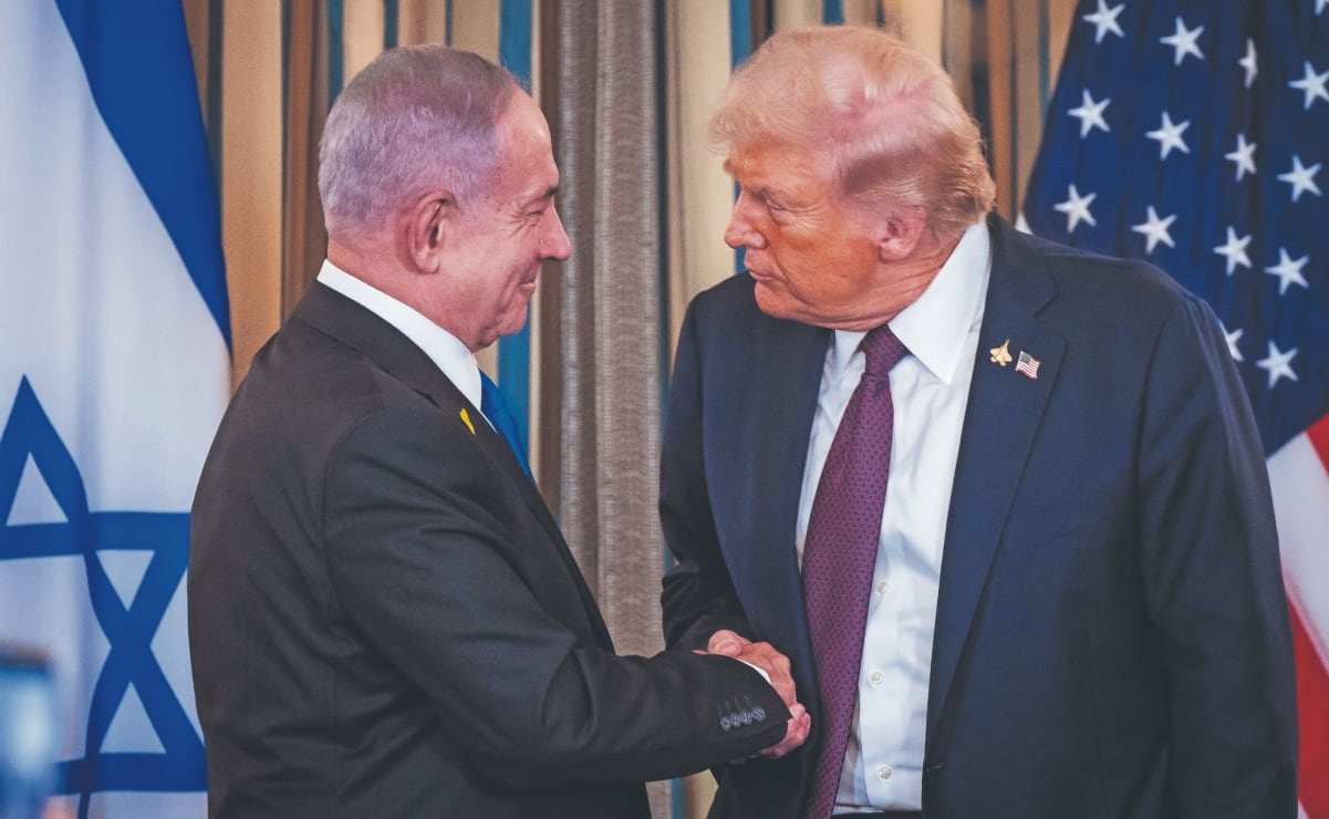 Trump escribe carta al presidente de Israel para que indulte a Netanyahu