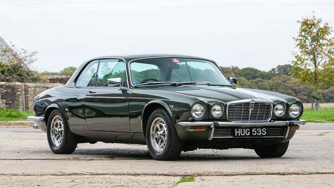 Jaguar XJC V12 Aus Harry s Garage Versteigert Seltenes Coup Mit V12 