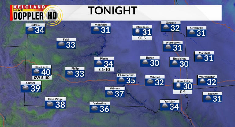 Mild weather pattern ahead for KELOLAND; Changes coming next week