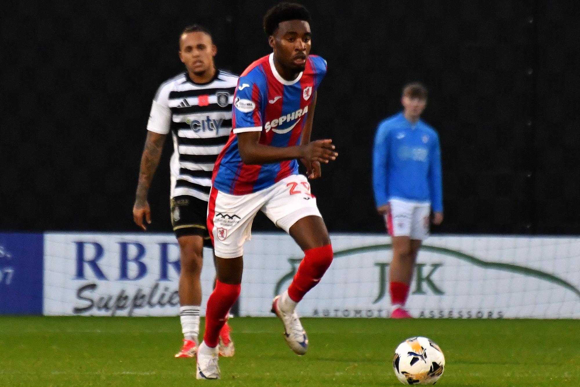 Raith Rovers' on loan Rangers kid Paul Nsio assessed by skipper Scott Brown