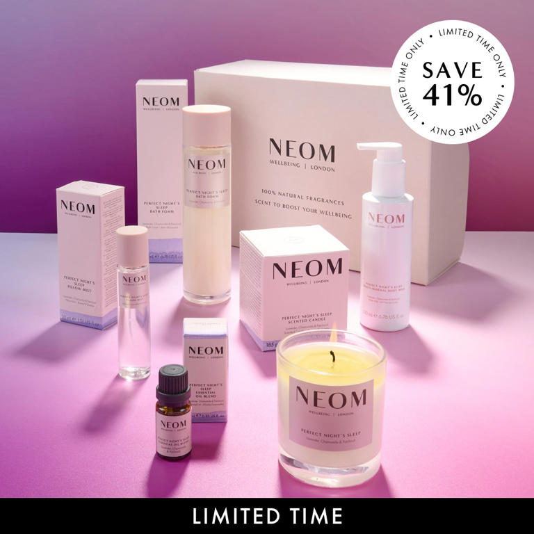 Relax in luxury with Neom's gift set- save 41% today!