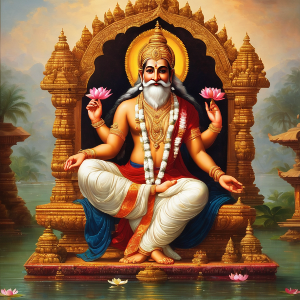 Brahmas creation became arrogant and lost purpose.