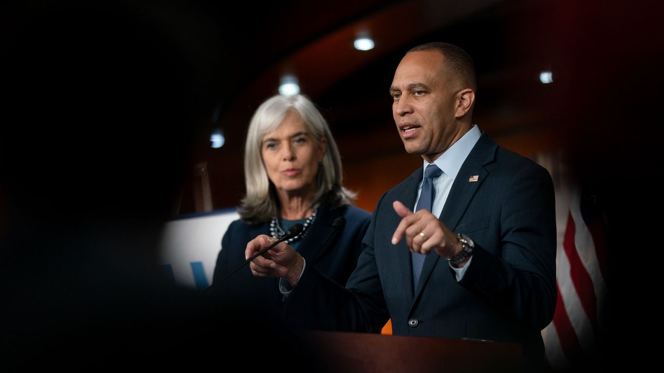 House Democrats plot to bypass Mike Johnson in effort to salvage ...