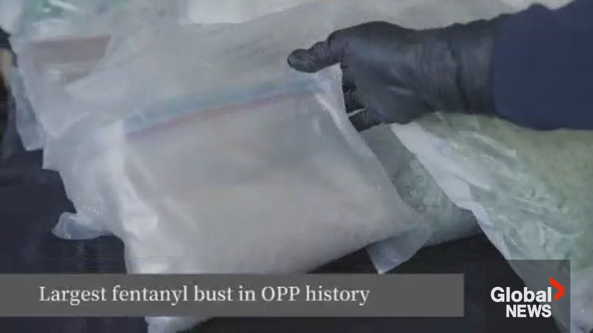 Ontario Provincial Police announce largest fentanyl bust in their history